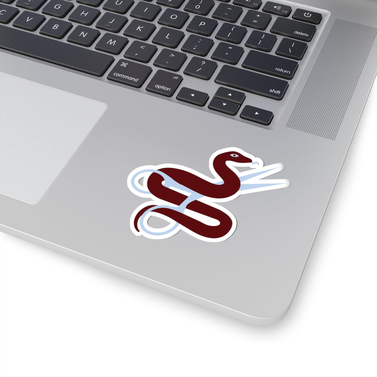 Snakey Scissors Sticker