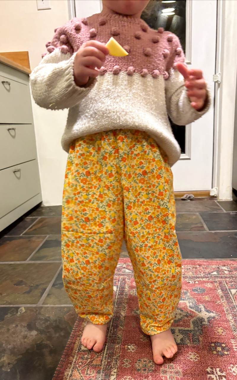 Penny Pants Pattern - Toddler Sizing